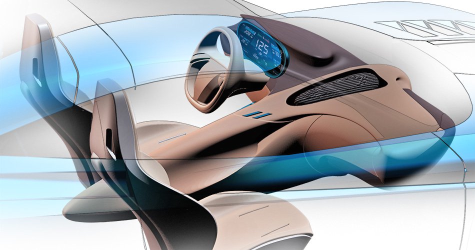 Car Interior Design Aus Dem Bereich Automotive Design